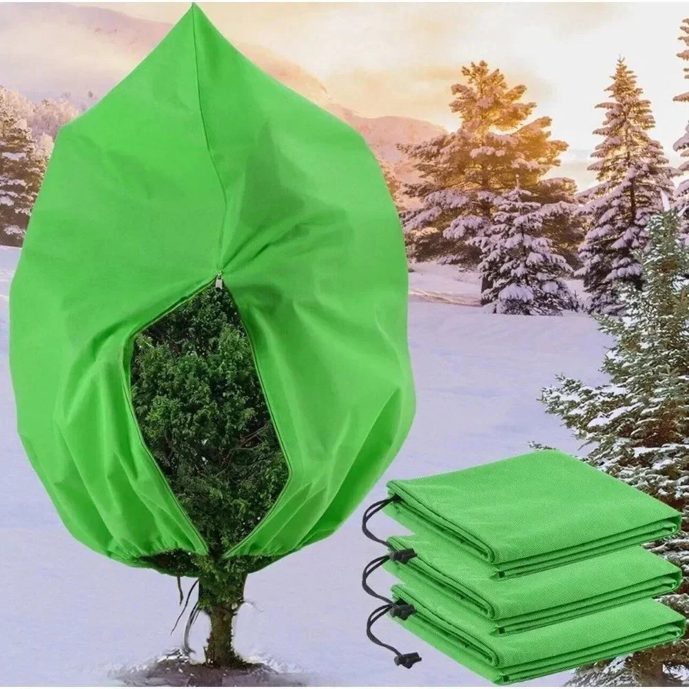 3 Packs Plant Covers Freeze Protection Tree Covers for Winter, 31.5" X 39.4" Fro